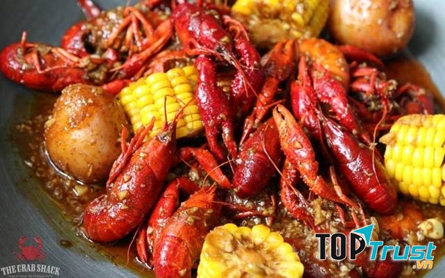Hấp dẫn với những loại hải sản ở The Crab Shack