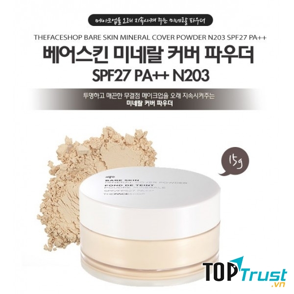 TFS Bare Skin Mineral Cover Powder SPF27 PA++