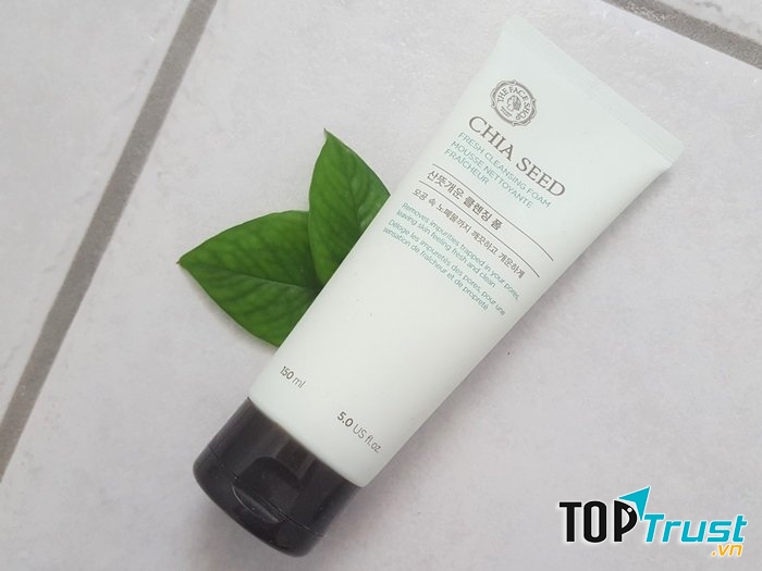 The Face shop Chia Seed Fresh Cleansing Foam.