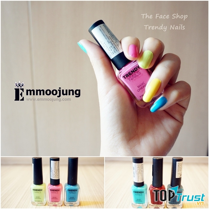 Sơn móng tay The Face Shop Trendy Nails