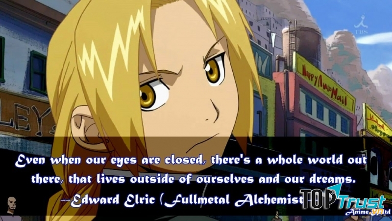 There's a whole world out there that lives outside ourselves and our dreams.