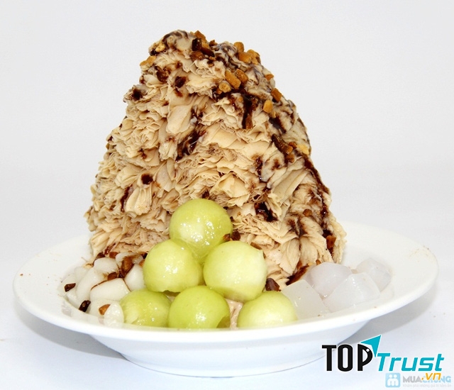 Đá bào trái cây Pacman