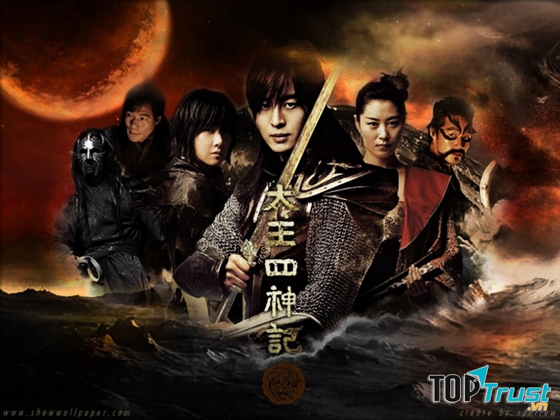 Poster ấn tượng của Thái Vương Tứ Thần Ký