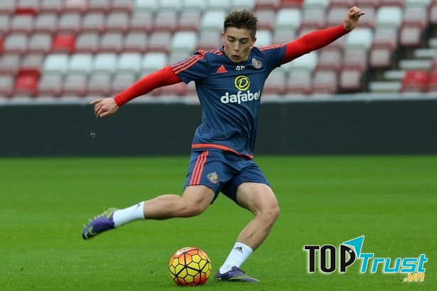 The  Lynden Gooch (Sunderland - 35,19 km/h)