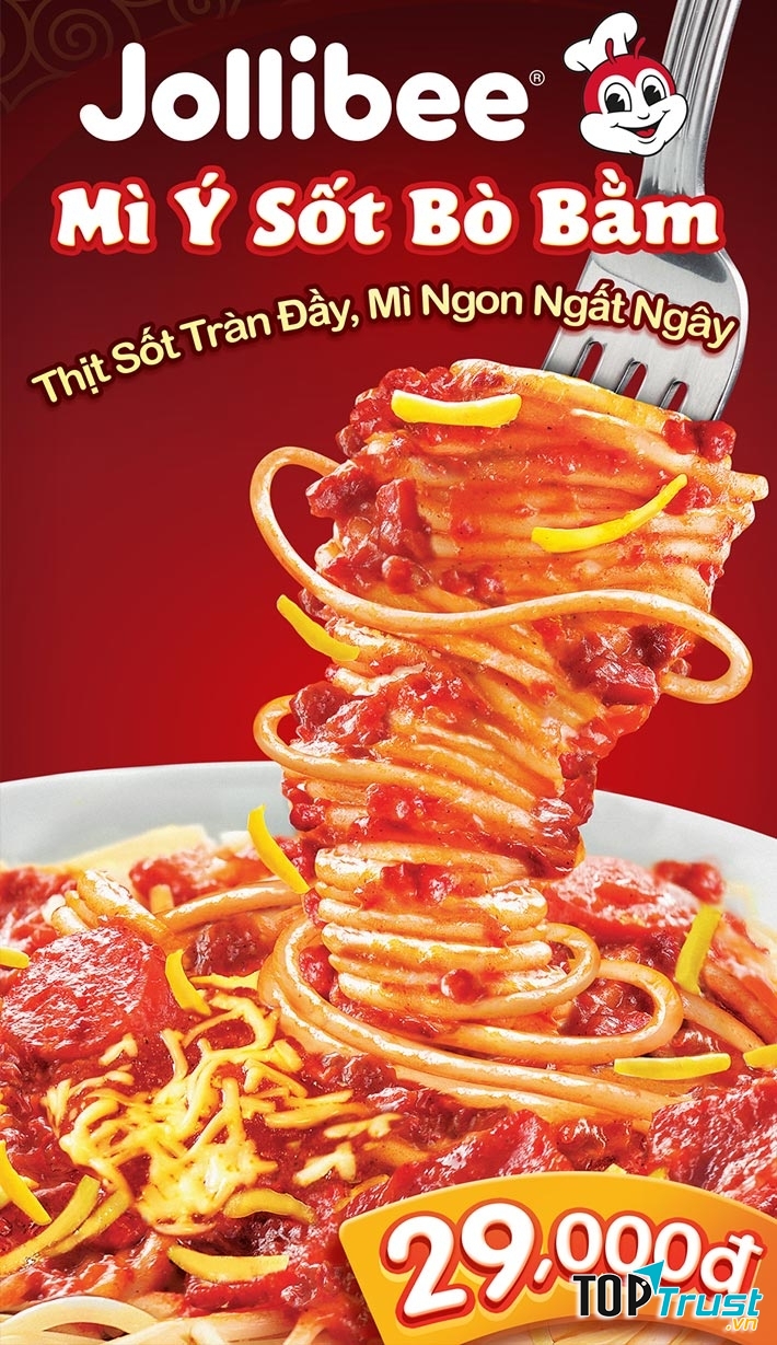 Mì ý sốt bò bằm thơm ngon