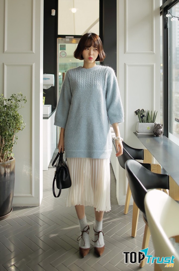 Mẫu áo len xinh yêu vô cùng