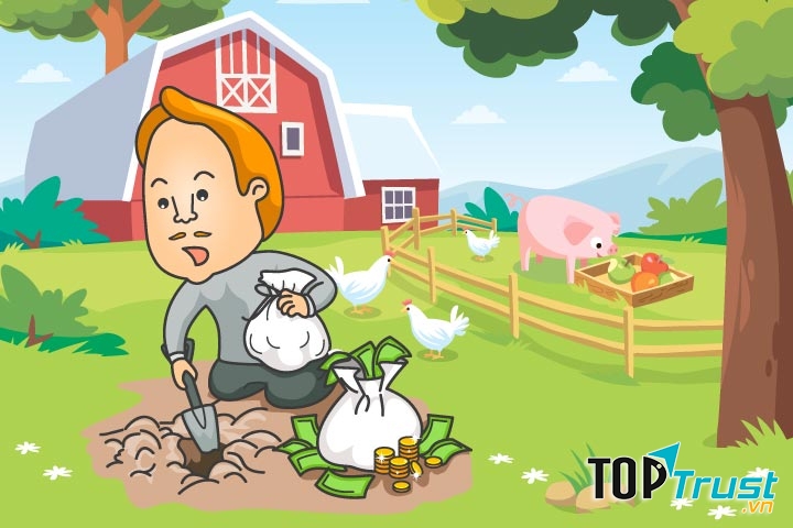 The Miser And His Gold