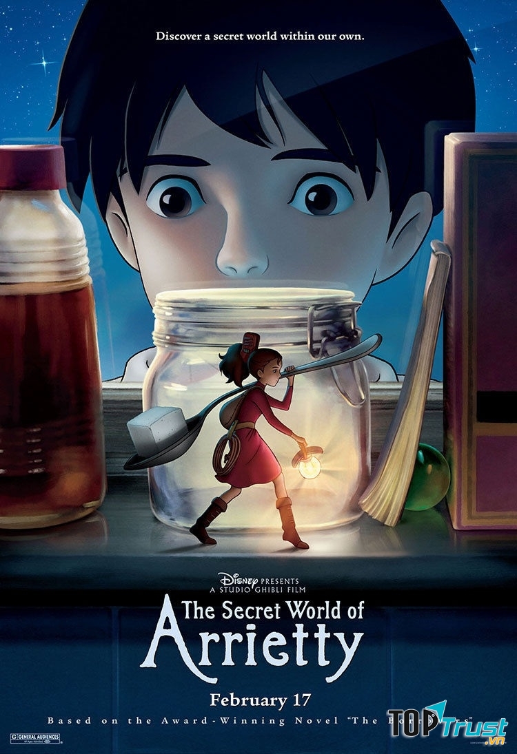 Poster phim The Secret World Of Arrietty.