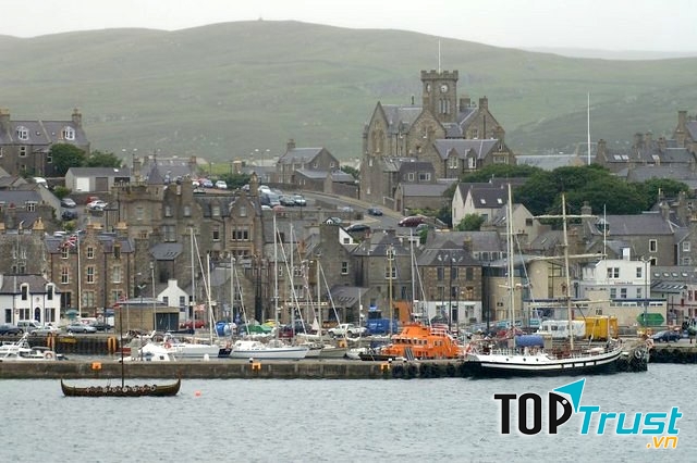 The Shetlands and Orkney