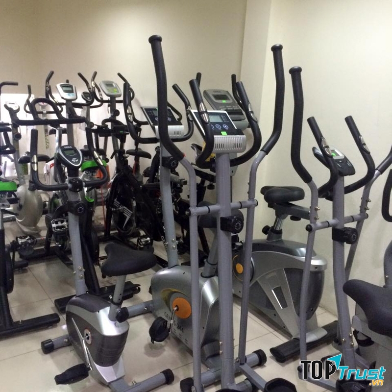 Dụng cụ tập thể hình ở Thể Thao 247 rất đa dạng, phong phú.