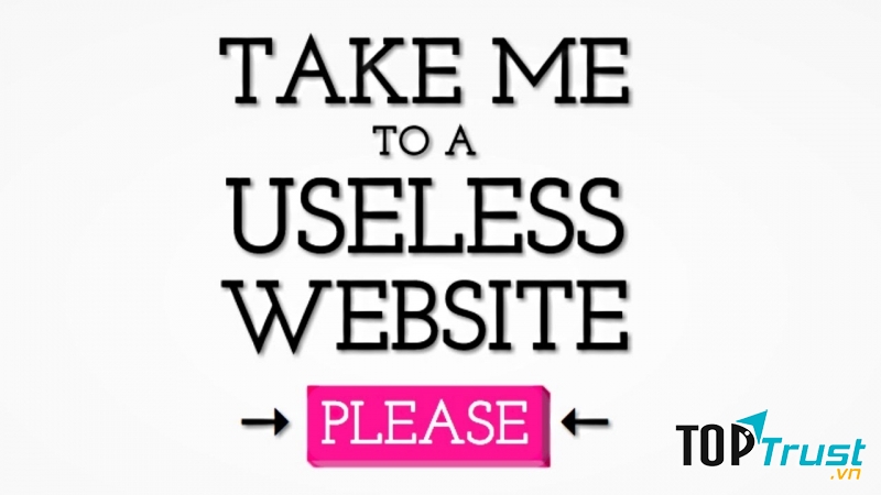 The useless web