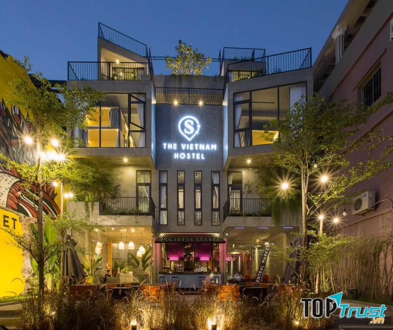 The Vietnam Hostel với thiết kế sang trọng