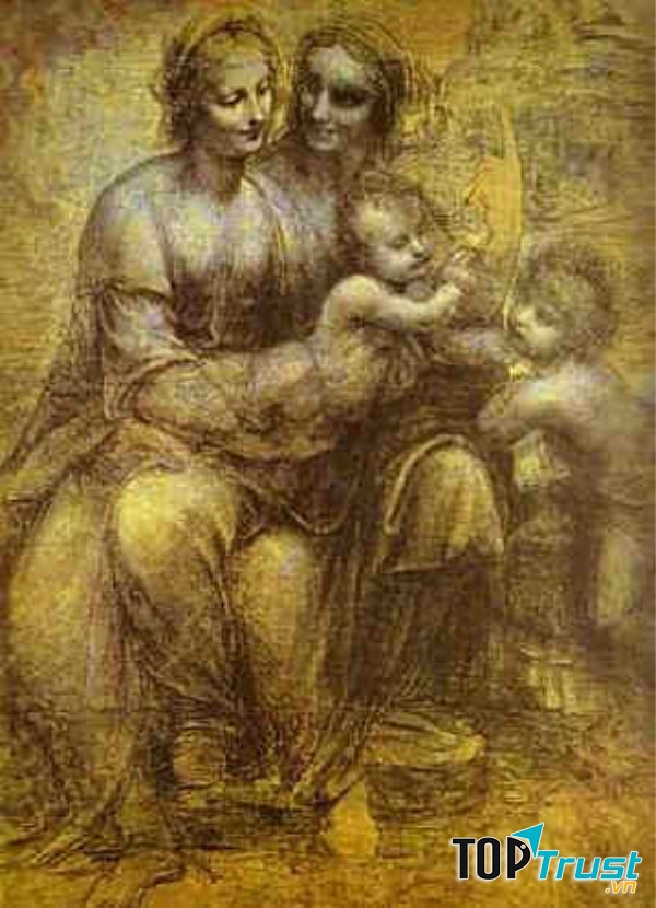 The Virgin and Child with St Anne and St John the Baptist