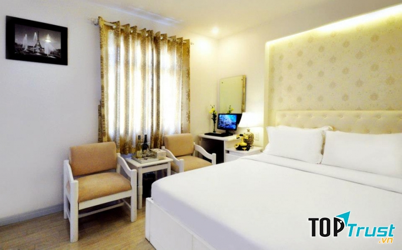 Khách sạn nổi bật với phong cách thiết kế hiện đại