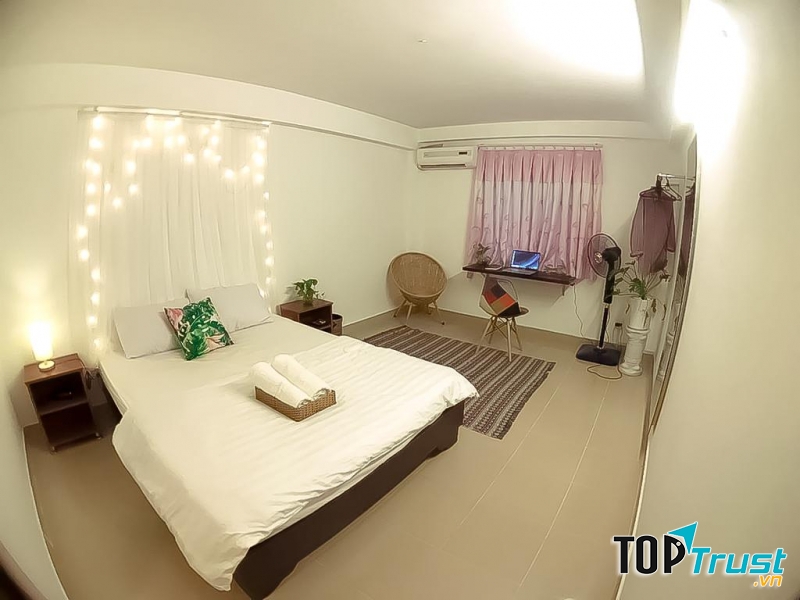 Các phòng tại đây đều rất rộng rãi, thoải mái, đem đến cho bạn sự hài lòng cao nhất