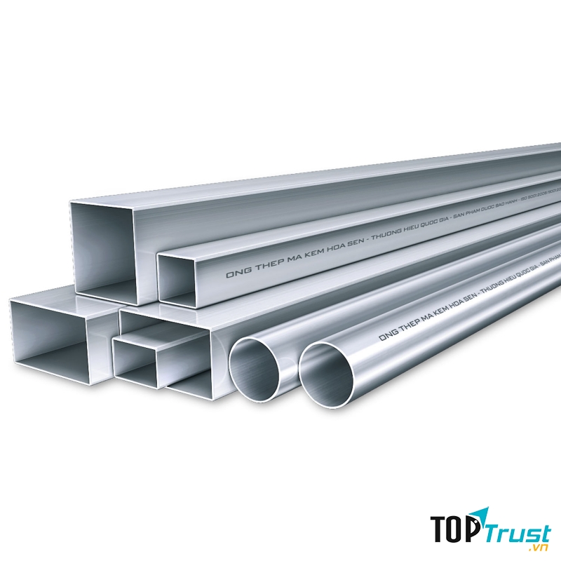 Ống thép mạ kẽm Hoa Sen