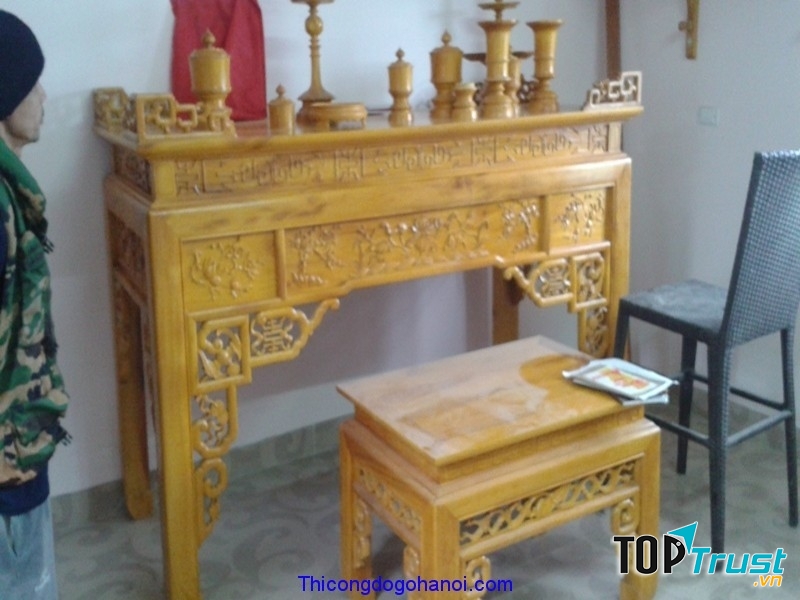 Một mẫu tủ thờ của cơ sở