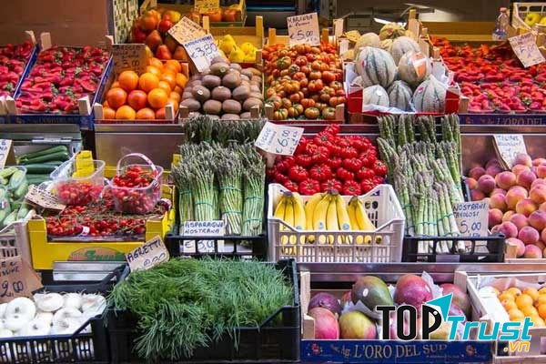 Đồ ăn Ý luôn được chế biến từ những thành phần tươi ngon nhất.