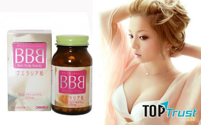 Viên uống nở ngực BBB Best Body Beauty