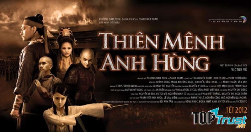 Posterr phim Thiên Mệnh Anh Hùng