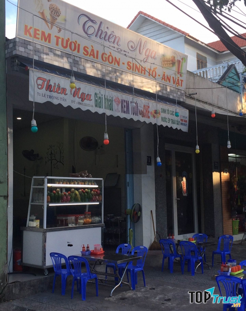 Quán kem tươi Sài Gòn Thiên Nga