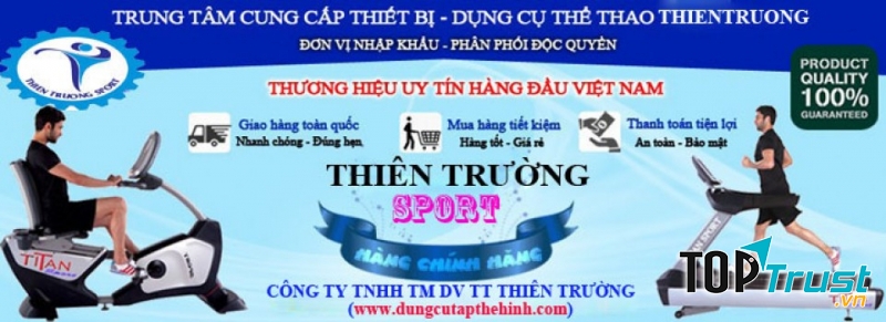 Thiên Trường Sport là đơn vị nhập khẩu trực tiếp dòng máy chạy bộ HQ và là đại lý cấp 1 của các thương hiệu máy chạy bộ khác như Mofit, Impulse, Reebok hay Royal...