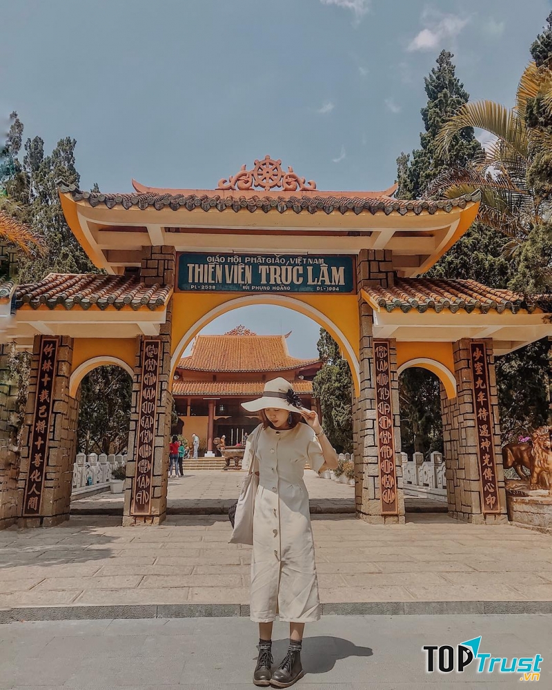Thiền Viện Trúc Lâm Đà Lạt.