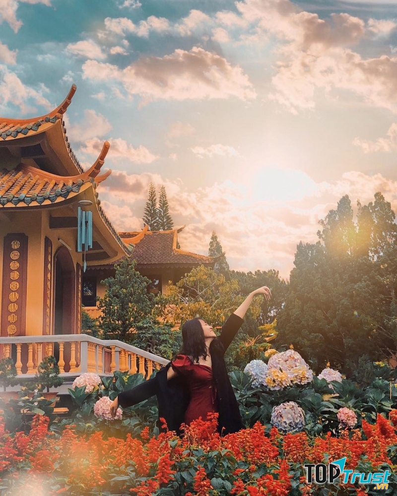 Thiền Viện Trúc Lâm Đà Lạt.