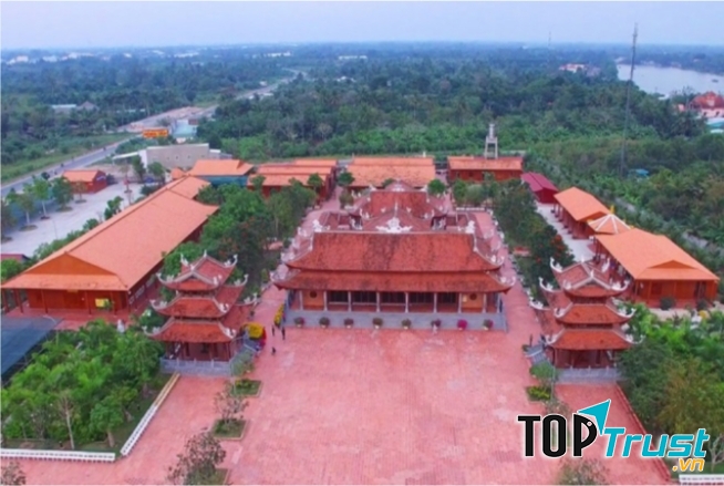 Toàn cảnh thiền viện trúc lâm Phương Nam