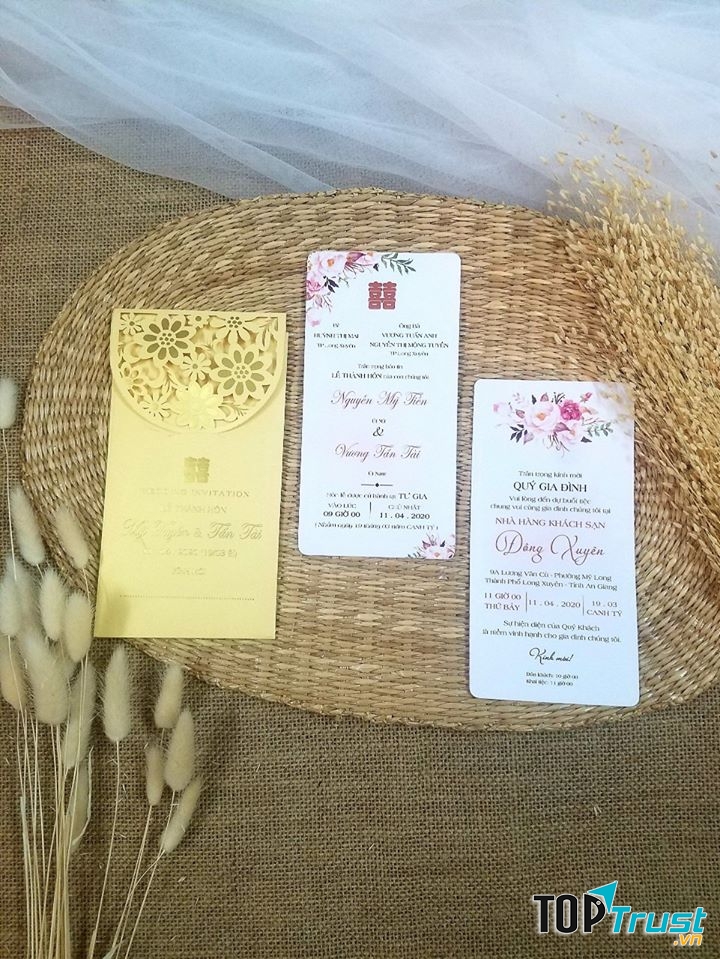 Thiệp cưới Ấn Tượng