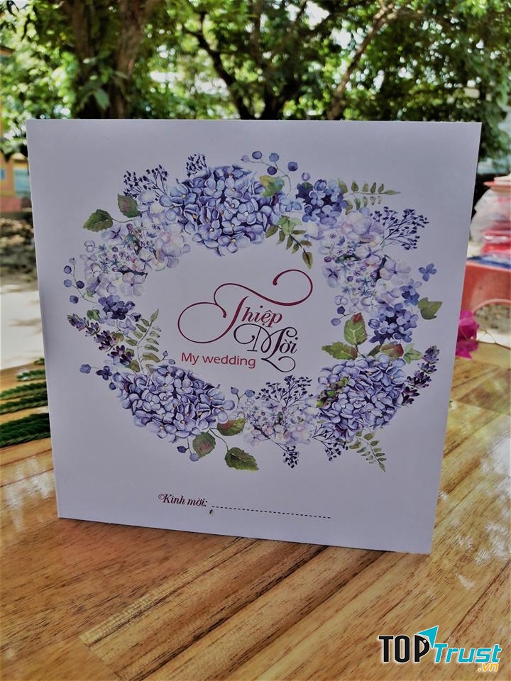 Thiệp cưới Bách Tín.