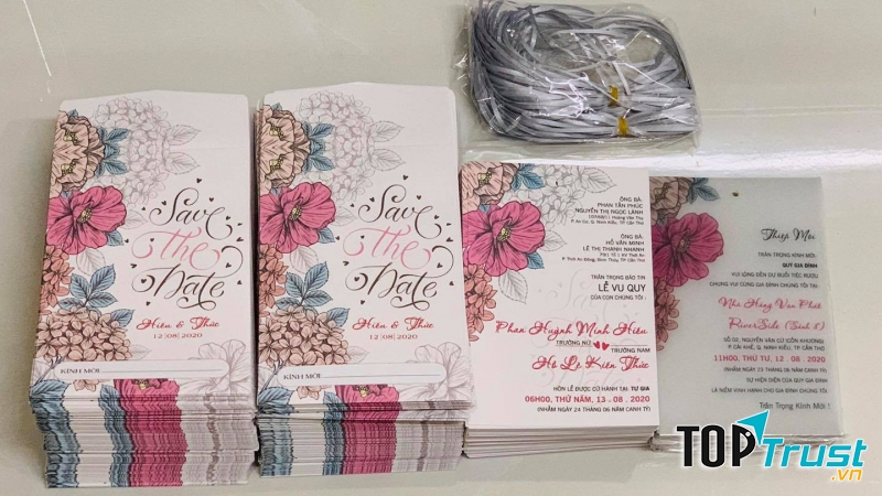 Thiệp cưới Cần Thơ online