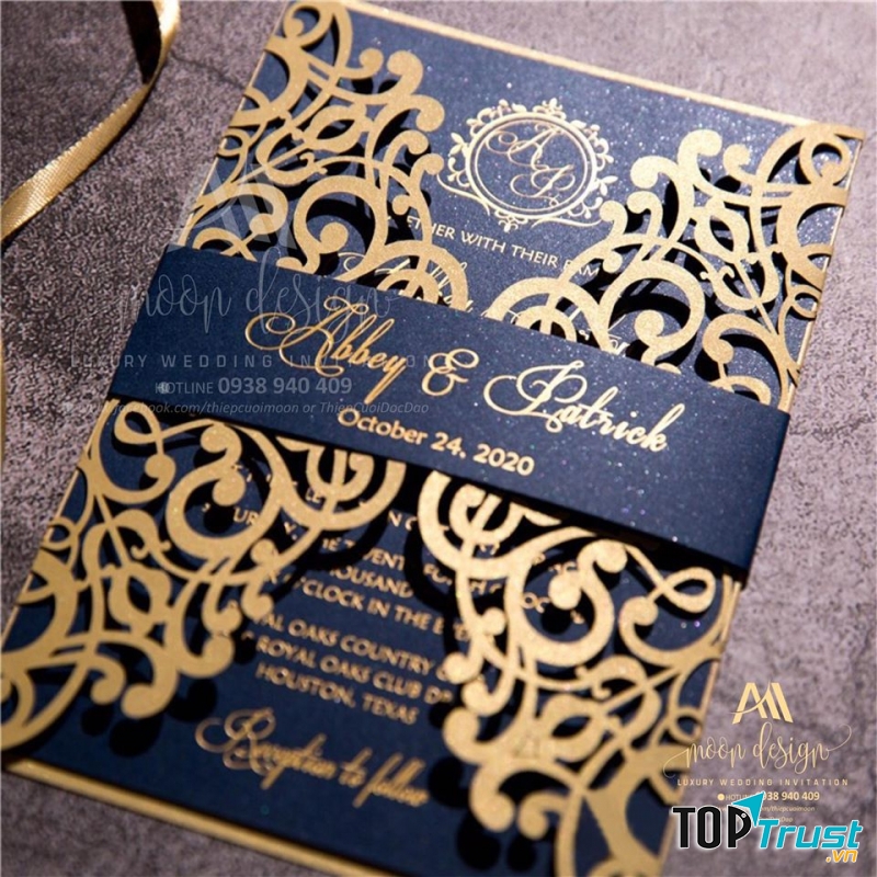 THIỆP CƯỚI CAO CẤP MOON