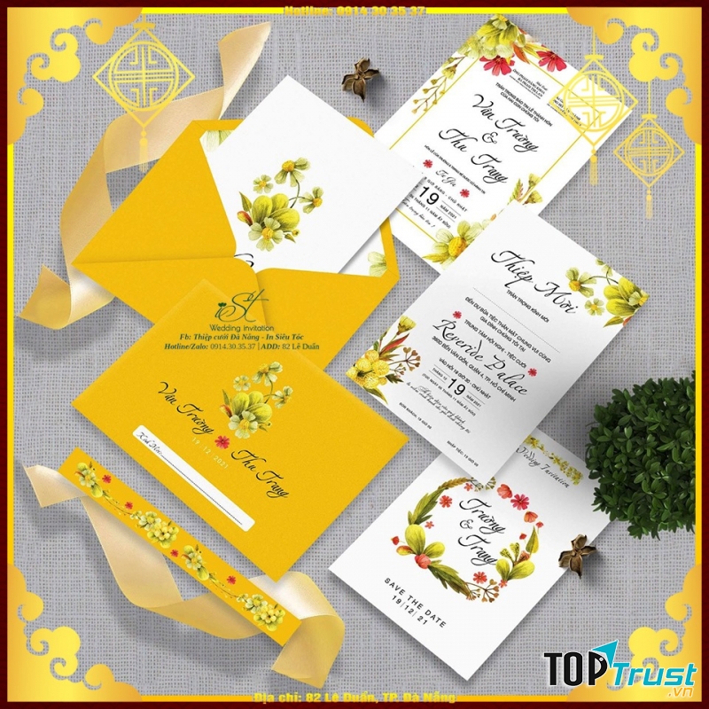 Thiệp cưới Đà Nẵng - In Siêu Tốc