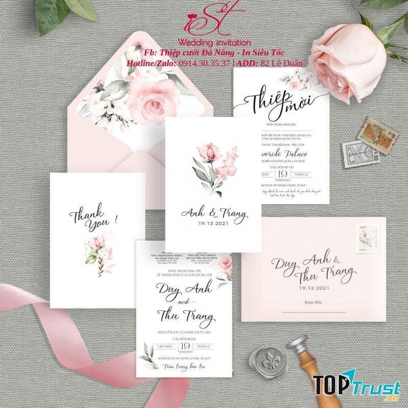 Thiệp cưới Đà Nẵng - In Siêu Tốc