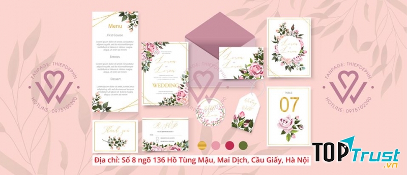 Thiệp Cưới Đẹp Hà Nội