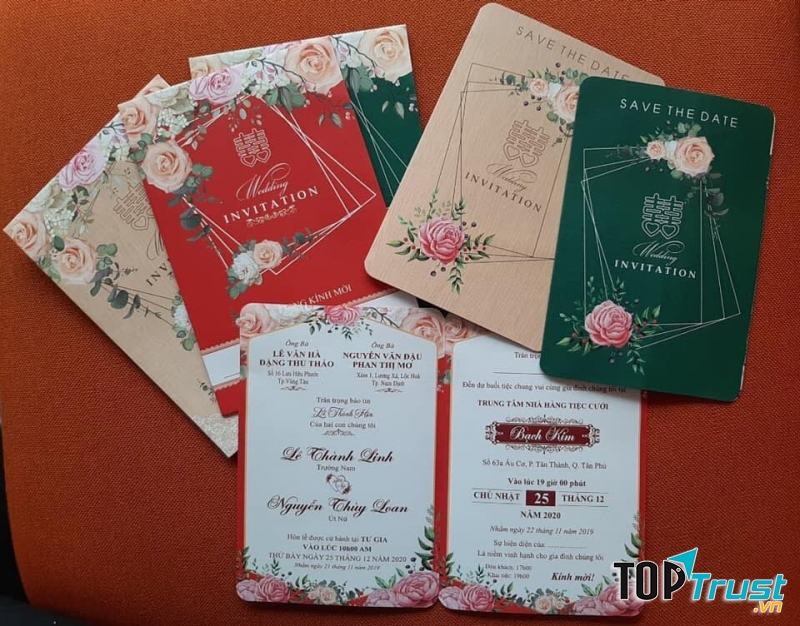 Thiệp cưới Đẹp NaNa