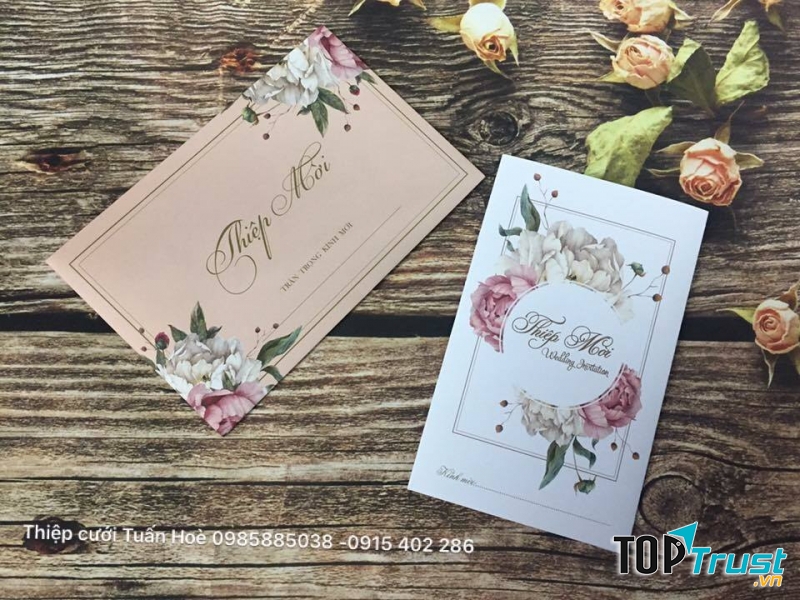 Thiệp Cưới Đẹp Tuấn Hòe