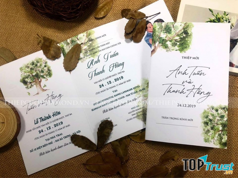 Thiệp cưới Diamond