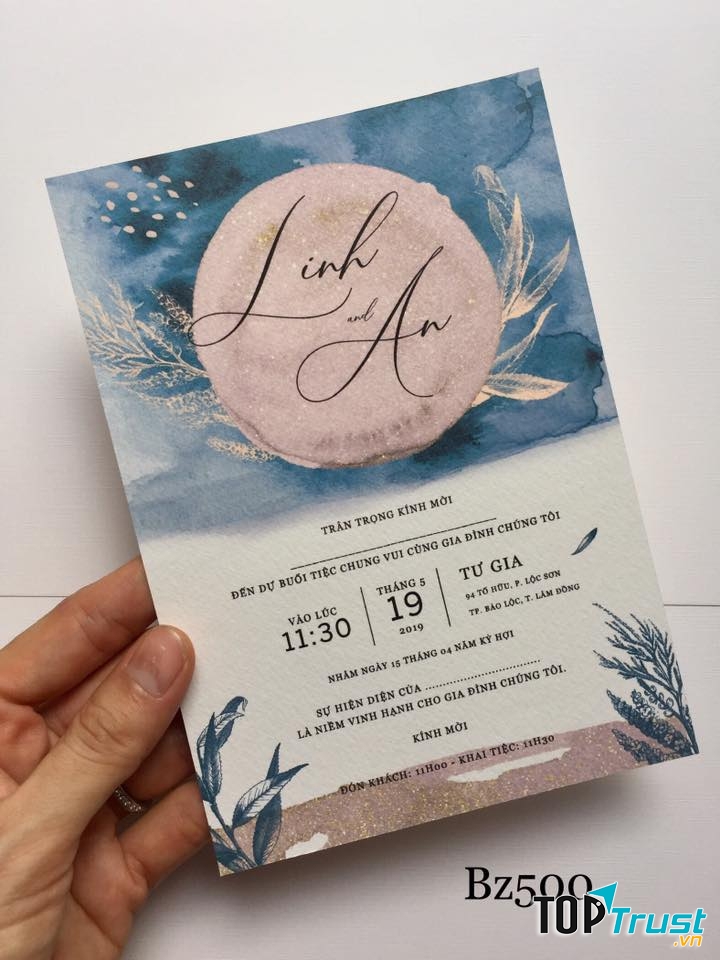 Thiệp cưới độc đáo Blizz