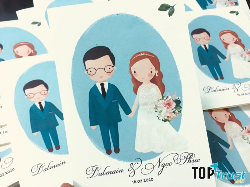 Thiệp cưới độc đáo Blizz