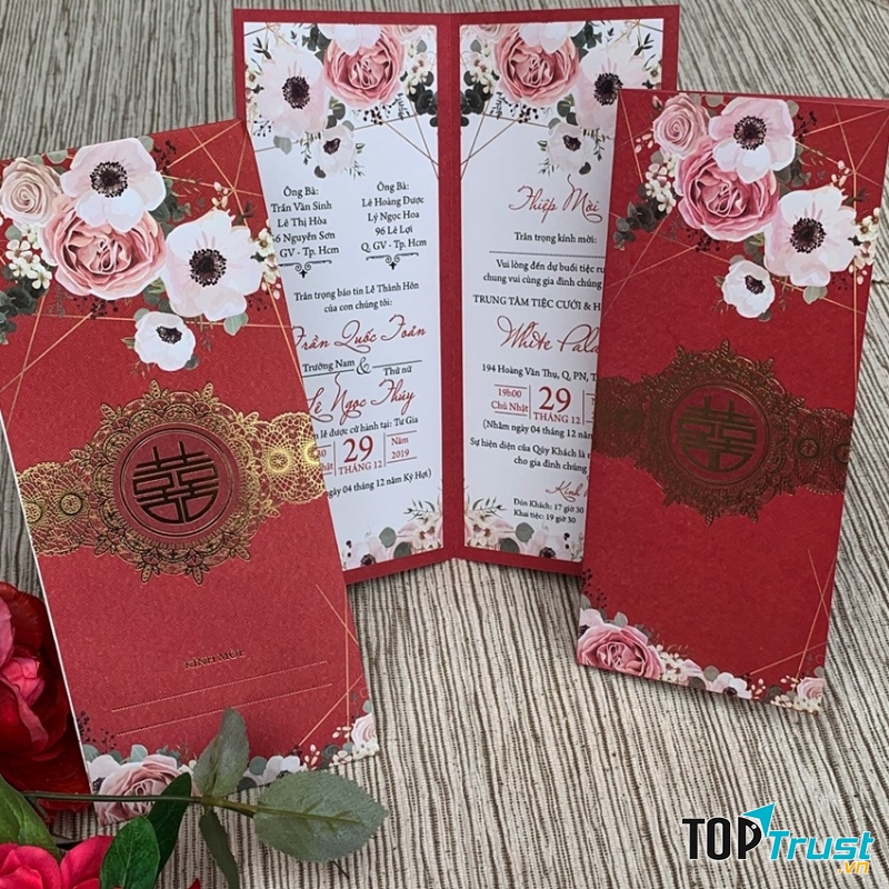Thiệp Cưới ĐỘC - LẠ 1986