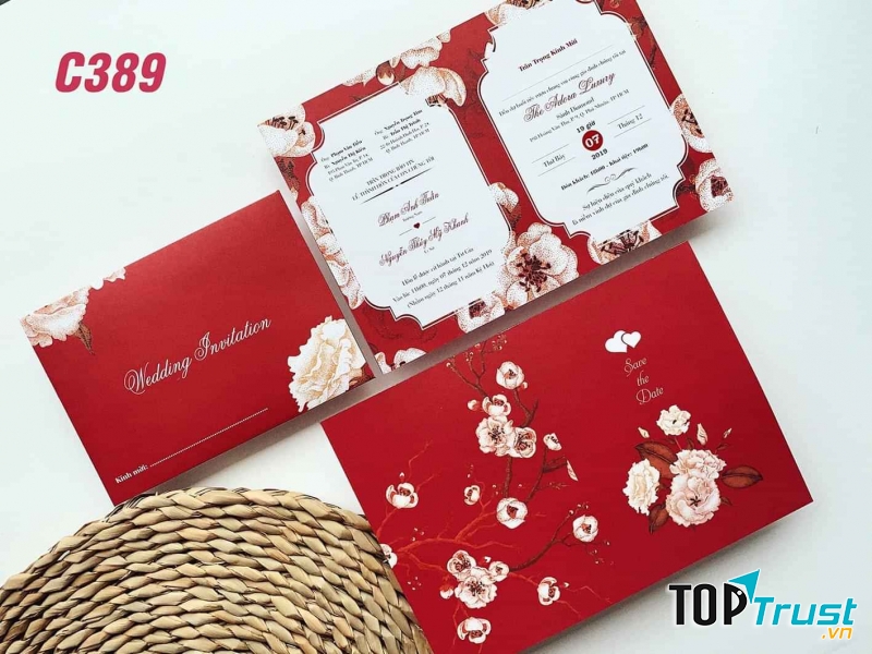 Thiệp Cưới Đông Phương