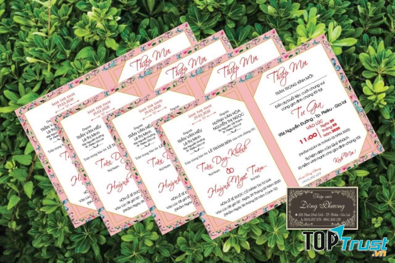 Thiệp Cưới Đông Phương