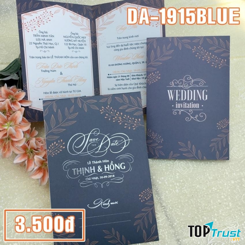 Thiệp cưới Duy Ái