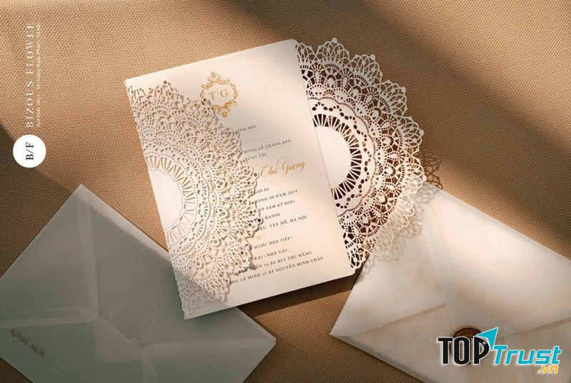 Thiệp cưới Flowee