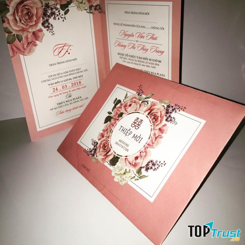 Thiệp cưới Hà Nội