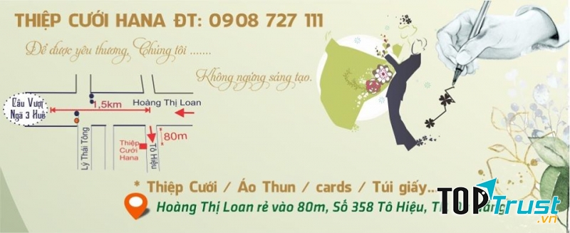 Thiệp cưới Hana Đà Nẵng