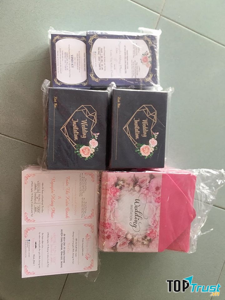 Thiệp Cưới Hạnh Phúc