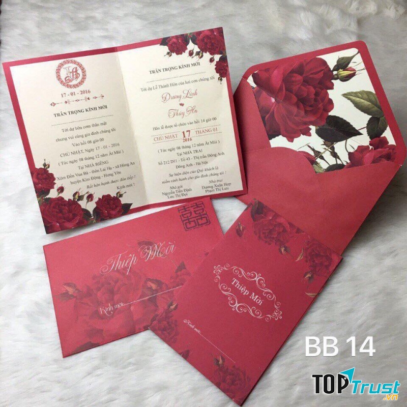 Thiệp Cưới HAPPY